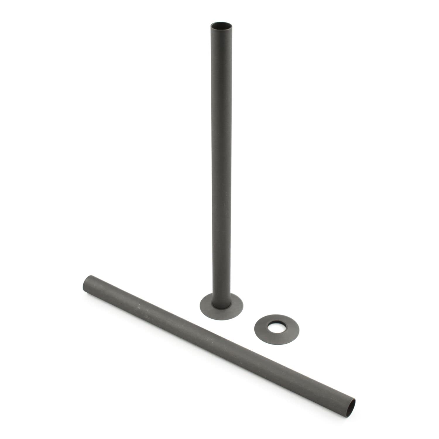 Hot Flow Light Pewter | 300Mm Pipe Shroud/Sleeve (Pair) (Light Pewter)