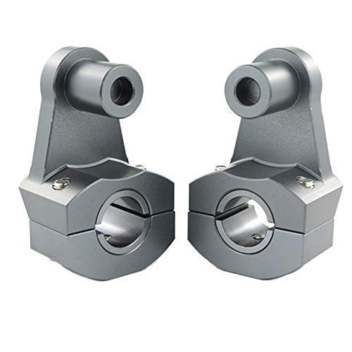 NUPONO 7/8" 22mm Handlebar Riser for fith.onda NC750X 2014 2015 2016 2017 2018 2019 Motorcycle Dirt Bike Posing Henker Riser TDZ (Color: Black), Color: Silver (Color : Silver) (Color : Black) (Color