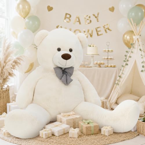 Image of MaoGoLan Large Teddy Bear 7 Feet, Oversized Plush Stuffed Animal, Beige