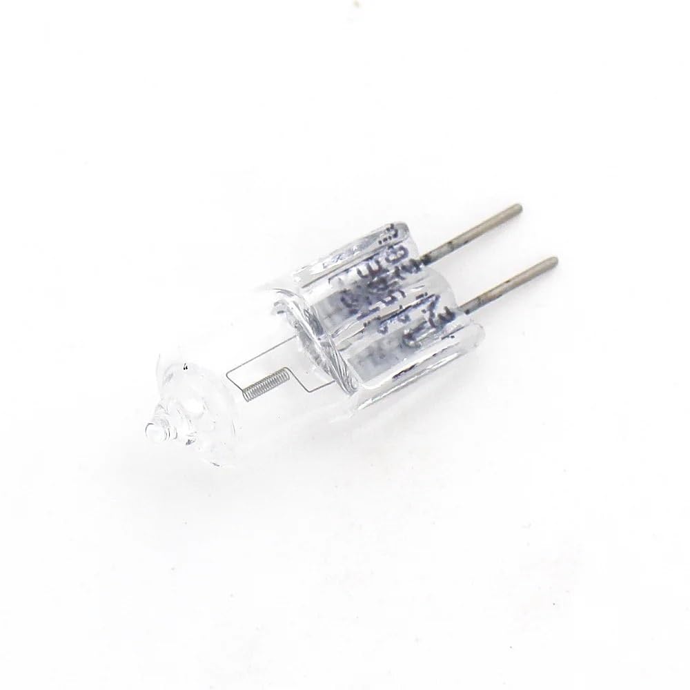 DN-22030 12V-20W 14546 12V 20W G4 Bombilla halógena de Cuarzo fotoeléctrica de Dos Patas microscopio espectrofotómetro lámpara de Fuente de luz(5 Pieces)