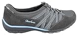 Skechers Sport Women's Conversations Holding Aces Fashion Sneaker, Charcoal Light Blue, 9.5 M US