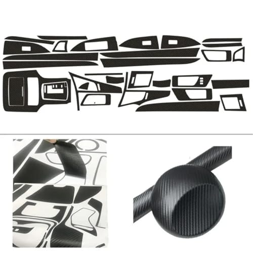 Autocollants panneau central carbone Subaru Legacy Outback deco portiere