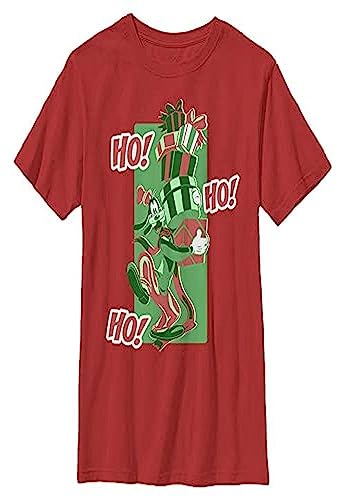 T-shirt rouge Disney pour garçon en taille S avec col rond classique