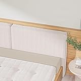 Relleno de colchón de tamaño personalizado con cremallera para cama individual, cojines de almohada para cabecero (150 x 12 x 10 cm