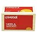 Universal UNV35688 3 x 3 in. Self-Stick Note Pads 100 Sheets, Yellow - Pack of 18