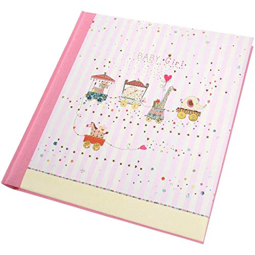 Goldbuch 15417 Baby Album Animal Train Baby Girl