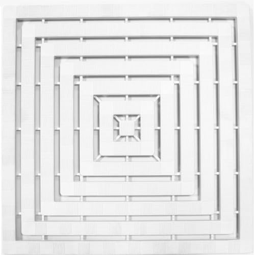 CAPALDO PEDANA DOCCIA IN PLASTICA CM.59X59