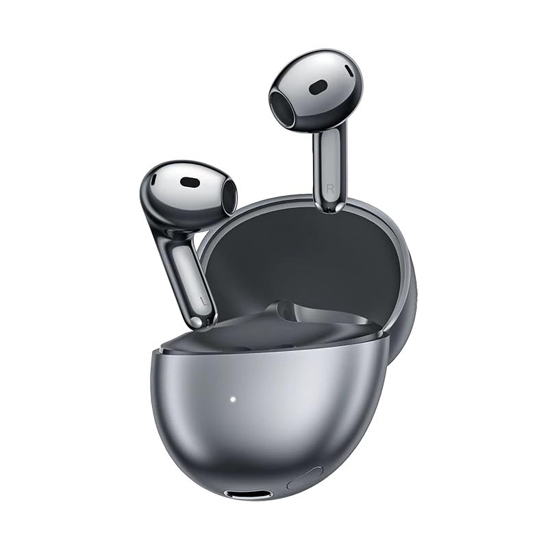 HONOR Auriculares S7 Gris. cancelación de Ruido, 3MIC+AI, hasta 36 Horas, Dynamic EQ, Find Earbuds, IP54