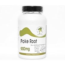 Poke Root 900mg  180 Capsules - No Additives  Naturetition Supplements