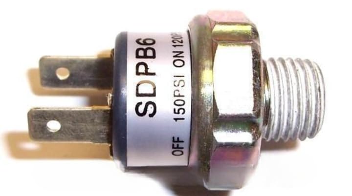 BS (New) OEM CW218300AV AIR Compressor Pressure SW MINI 150/120 PSI + Full Model List in The Description