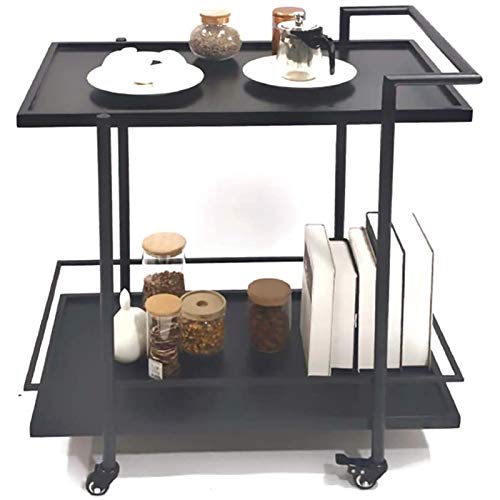 Carrello da Portata Home Bar & Serving Carts cucina che serve Carrello Bar Buffet carrello 2 Livello Vino carrello Servizio Trolley Ferro Hotel Dining Carrello cottura carrello multifunzionale bagagli