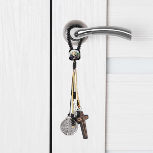 Medallas de San Benito para puertas y oración de protección Medallas de San Benito para puertas y oración de protección