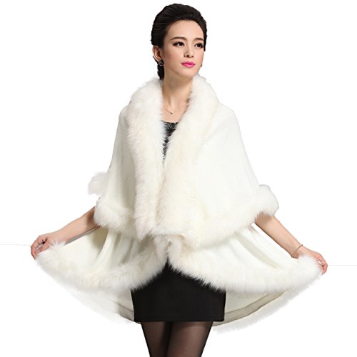 long fur shawl