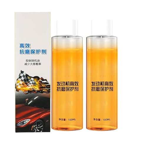 Hochwirksames Motor-Verschleißschutzmittel,Motorschutz öl,Motorschutz Antiverschleiß Additiv öl,Motor Verschleiß Schutz Motorschutz Additiv,Engine Anti-wear Repair and Maintenance Conditioner (2PCS)