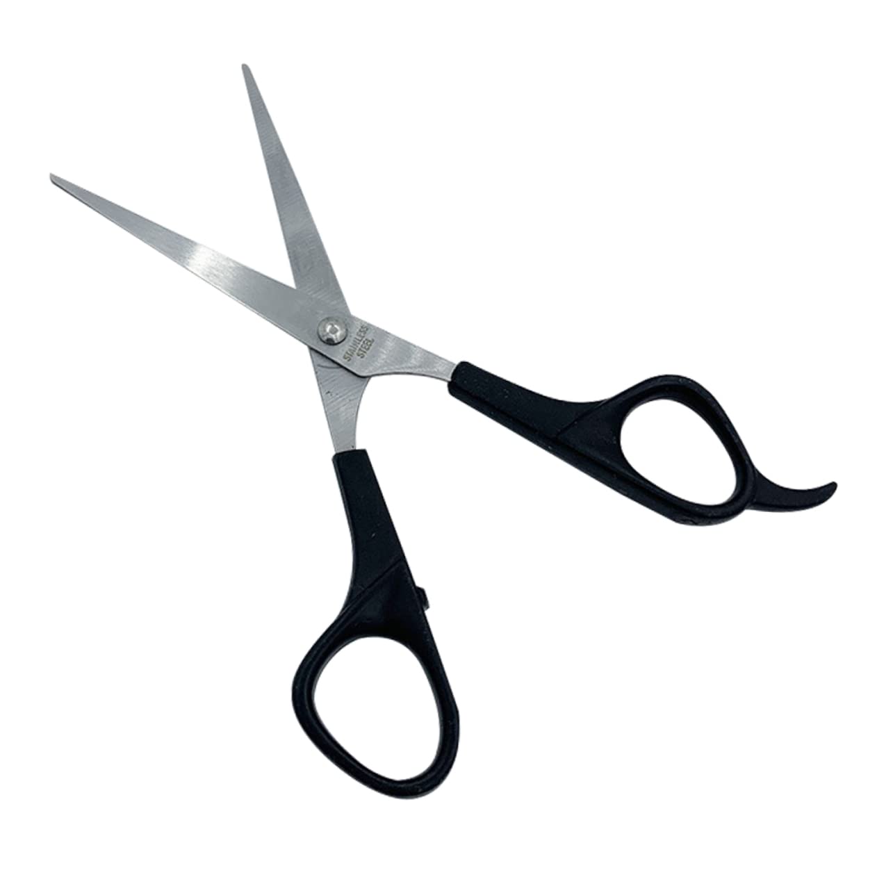 FOYTOKI 1Pc Stainless Steel Hair Trimming Scissors Professional Hairdressing Shears for Home Use Comfortable Grip Smooth Cutting Edge for Barbers and Cutting