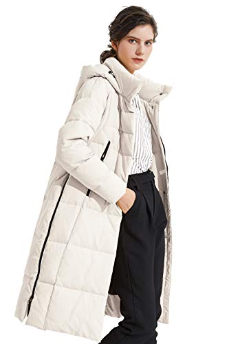 Orolay DOWN COATEUYRF9015W Women'S Thickened Long Down Jacket Winter Down Coat Hooded Puffer Jacket thumb #3