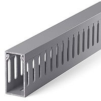 ZhiYo 3x3in Server Rack Cable Management, 6.4FT Cable Duct Cable