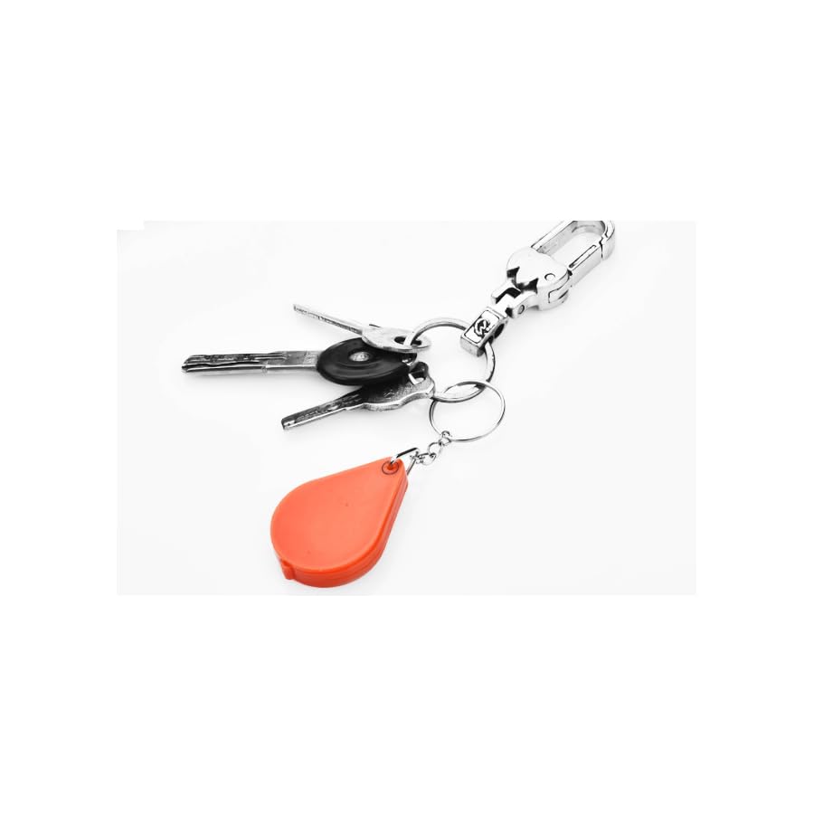ARFUKA Magnifying Glass Handheld Pocket Magnifier Mini Folding Magnifier 8X Jewelers Loupe Magnifier with Keychain for Reading Inspection Low Vision Jewelry Hobbies Pack of 2 - Image 3