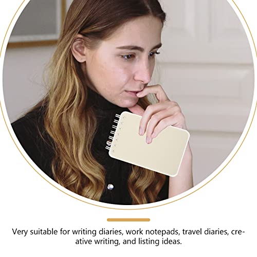 NUOBESTY 10pcs Small Spiral Notebook Pocket Nofad Memo Pad Small Bloco Portátil Small Bloco
