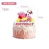 25PCS Star Cake Decorations, Cartoon Game Cupcake Toppers Cake Topper for Kirbies Party Supplies #2