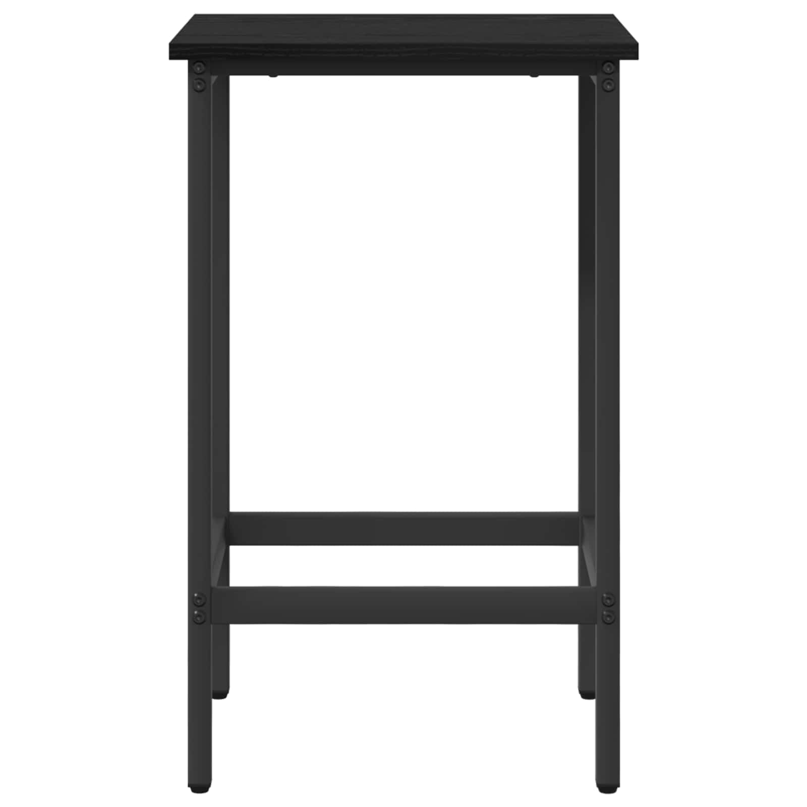 Taburete de Bar 2 uds. Roble Negro 40 x 32 x 74 cm, Taburetes de Cocina, 8.81 kg-8006146