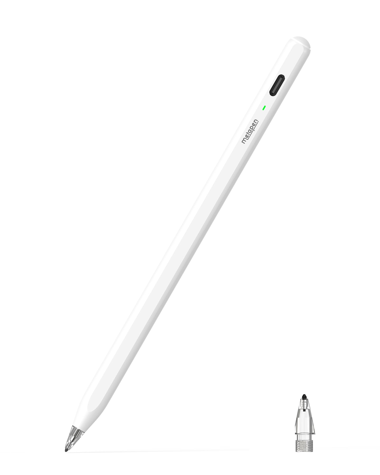 Metapen Air 8 pro Pencil for iPad 2018-2025, 20H Battry Life, Fast