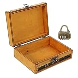 Coffrets à bijoux : et spécialement, ce coffret à bijoux en bois convient également comme petit coffret à bijoux pour un anniversaire, un anniversaire de mariage, le nouvel an ou toute autre occasion