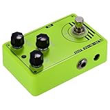 Taidda Dolamo D-14 Hochwertiges Delay-Gitarren-Effektpedal mit Mix-Repeat- und Zeitsteuerung für E-Gitarristen, Legierung Hellgrün