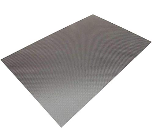 300x200x1MM 3K Carbon Fiber Composite Sheet Panel Plain Weave Matt Finish
