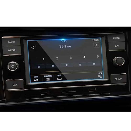 Film de navigation GPS pour VW Polo et T-Cross 2019 écran tactile 6,5 pouces en verre trempé