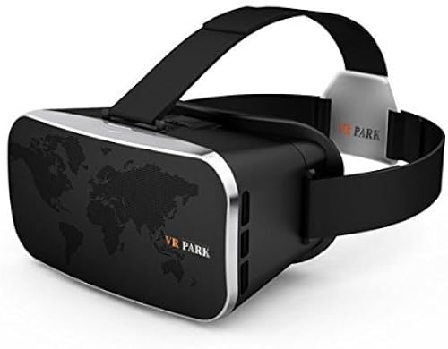 TopTops  PARK-V2 realt  virtuale Video Testa montata Occhiali per 4 7 6 0 pollici smartphone senza telecomando Nero