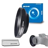 【2】Fabriqué par usinage CNC, ce pare-soleil présente une surface anodisée noire mate résistante à la corrosion et aux éléments abrasifs fréquemment rencontrés en photographie extérieure.