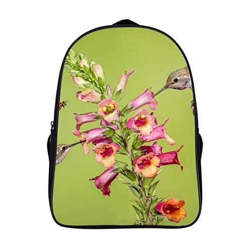 Sac d'école colibri 3D cool et sac à dos mode étanche adulte