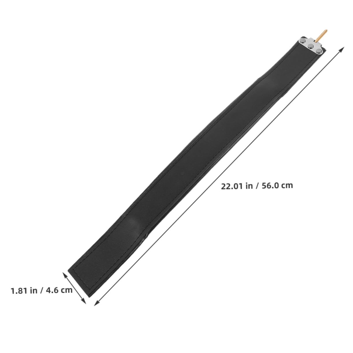 Sangle d'accordéon basse gauche en cuir résistant pour accordéons de basse Accessoire de rechange confortable et durable pour musiciens débutants et professionnels