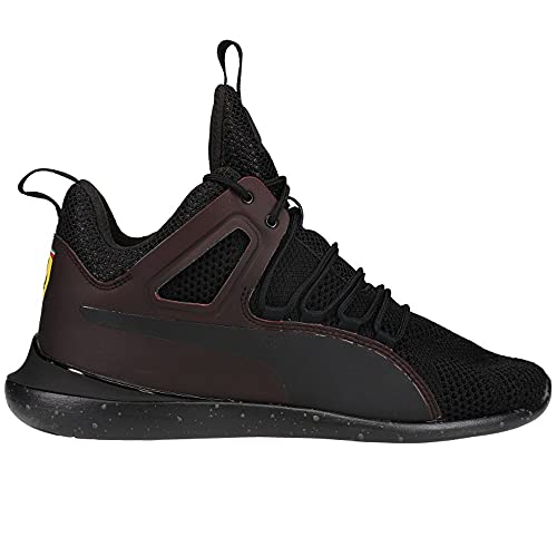 PUMA New Puma Men's SF Evo Cat Mid Transform Sneaker Black/Black 8