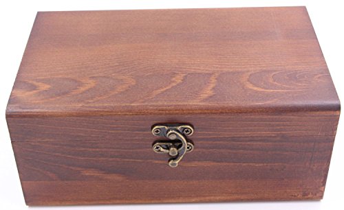 Wooden Sewing Kit Set - Wood Basket Storage Organizer Box with Professional Hand Sew Supplies Thread Spools Pins Needles Scissors for Men Women Adults Kids Beginners Emergency Repairs (Brown) - Thumbnail 6