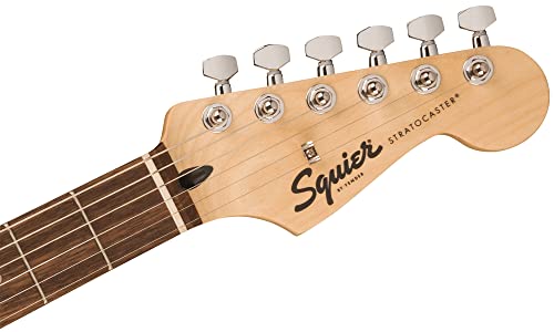 Image of Fender Squier Sonic Stratocaster - California Blue Bundle with Frontman 10G Amp, Tuner, Strap, Cable, Picks, and Austin Bazaar Instructional DVD