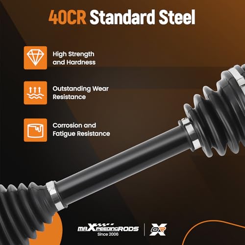 maXpeedingrods Front Right CV Axle Shaft Assembly for Chevy Impala 00-11, Monte Carlo 00-07, Buick Allure LaCrosse 05-09, Century Regal 97-05, Oldsmobile 97-04, Pontiac 97-08, Replace# 20859643 by maXpeedingrods - Used condition - Image 5