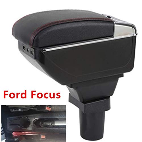 Para Ford Focus Reposabrazos Caja Contenido De La