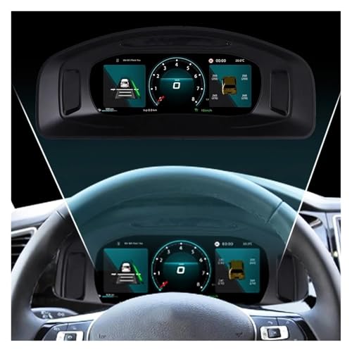 Tablero LCD para automóvil Volkswagen Multivan T5 2012-2019 panel digital y velocímetro 2