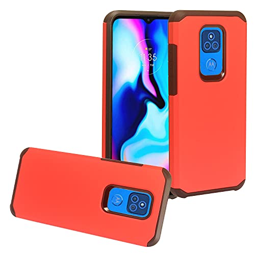 Coque Moto G Play 2021 XT2093 antichoc silicone rouge et accessoire protection Motorola