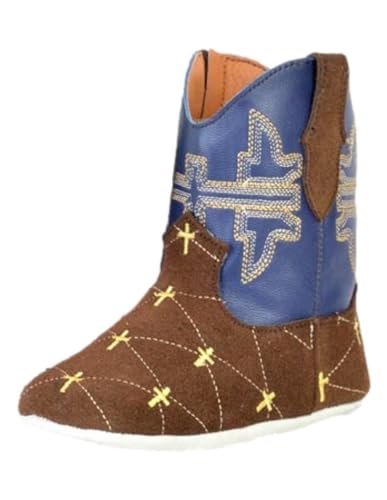 Tin Haul Baby Boys' of God Western Boot Broad Square Toe