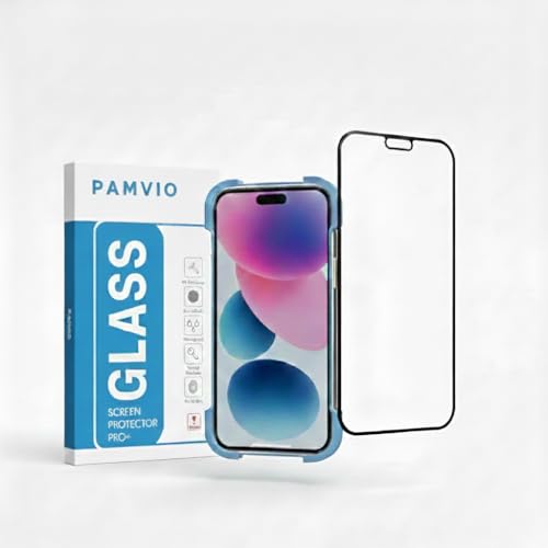PAMVIO Tempered Glass for VIVO V20/Y73 | Edge to Edge Full Screen Coverage | Scratch Resistant | (VIVO V20/Y73)