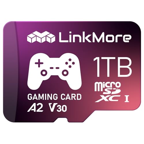 LinkMore XV23 PRO 1TB A2V30 MicroSDXC �J�[�h Switch�Ή� SD�A�_�v�^�[�t�y�Ǎ��ő�170MB/s�z