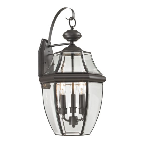 Elk Lighting 8603EW/75 Thomas Lighting Sconce, Oil-Rubbed Bronze