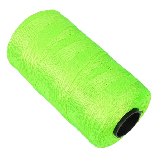 Cuerda trenzada LABRIMP para albañilería, cuerda verde trenzada para construcción y paisajismo, resistente al clima para marcación en exteriores