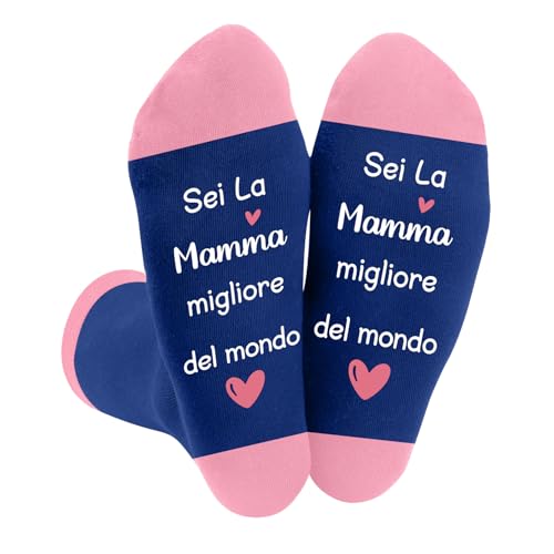 Regalo Mamma Natale,Calzini Donna,Regali per Mamma Natale,Regalo Festa Della Mamma,Regali Mamma,Regali Festa Della Mamma Originali,Regalo Mamma Compleanno,Regalo per Mamma,Regali per Mamma Natale