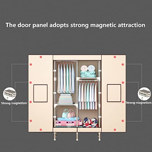 Organizador de almacenamiento de ropa multiusos lavable de gran tamaño 5