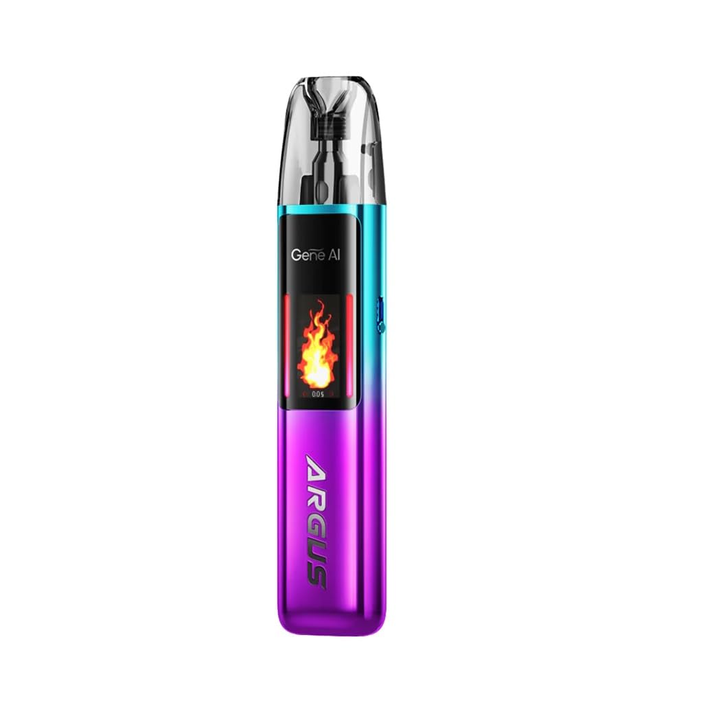 VOOPOO Argus G2 Vaping Kit, Portable, Lightweight, Super-Fast Charging, Refillable and Rechargeable, E Cigarettes, E Cig, VOOPOO Vaping, Starter Kit, No Nicotine No Liquid (Aurora Purple)