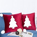 puff hindi meaning  REGALO Y DECORACIÓN PERFECTOS:  Las decoraciones navideñas perfectas al estilo de una granja son un regalo navideño para su familia y amigos. Los lindos pompones, terciopelo rojo y árbol de Navidad de piel sintética blanca, están diseñados para Navidad. Nuestra funda de almohada navideña puede ayudarte a cambiar rápidamente las decoraciones navideñas.